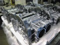 Engines are built up at the factory.