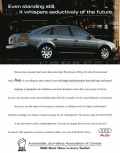 1998 Audi A6 advertisement
