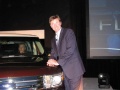 The Great One, Wayne Gretzky, with the Ford Flex