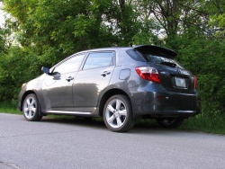 2009 toyota matrix test drive #5