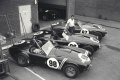 Shelby Cobras at the Shelby American shop, 1963