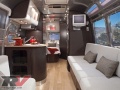A modern Airstream trailer interior
