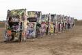 Day 4 - Cadillac Ranch Art Installation, Texas