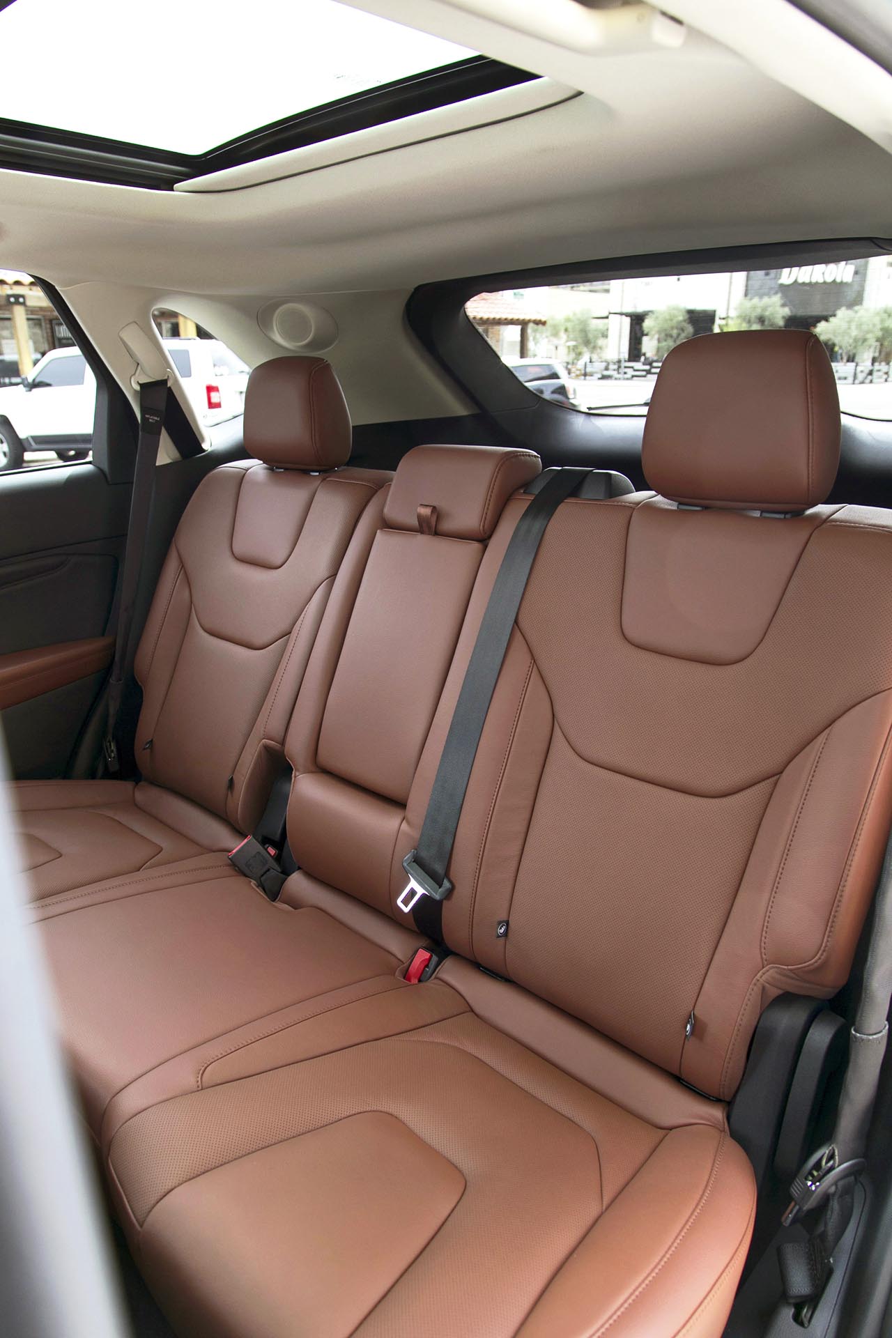 ford edge interior back seat