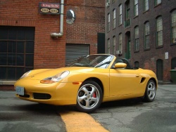 2002 Porsche Boxster; photo by Laurance Yap