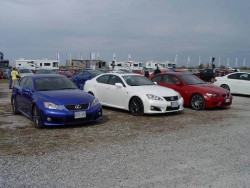 2009 Lexus IS F (with BMW M3) - photo by Greg Wilson