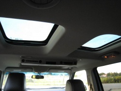 The Vista roof (and optional DVD player)