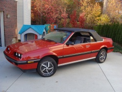 1984 Pontiac Sunbird turbo convertible