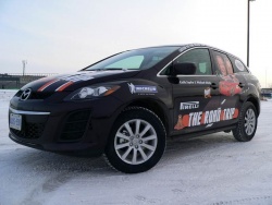 The winter beast for The Roadtrip, courtesy of Mazda Canada.