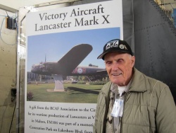 Philip Gray flew a Lancaster Bomber on 16 operations in WW2