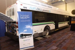 BC Transit hydrogen fuel-cell bus 