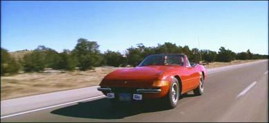 1972 Ferrari Daytona - The Gumball Rally, photo courtesy Warner Brothers