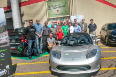 Canadian Tire EV event