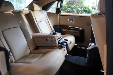Rolls-Royce Phantom rear seats