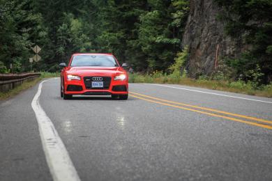 2014 Audi RS 7 to the Cascades