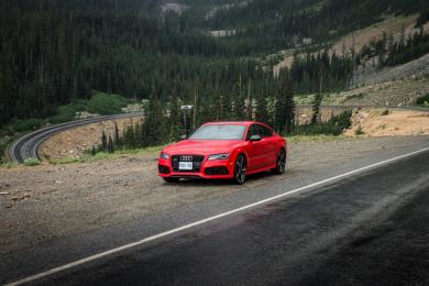 2014 Audi RS 7 to the Cascades