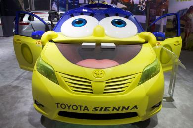 Toyota Spongebob Squarepants Sienna 