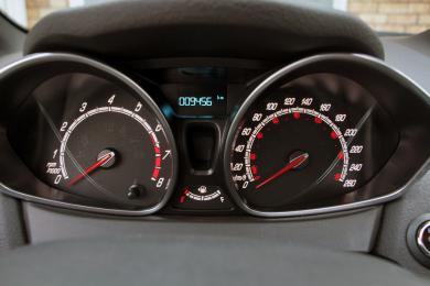 2014 Ford Fiesta ST gauges