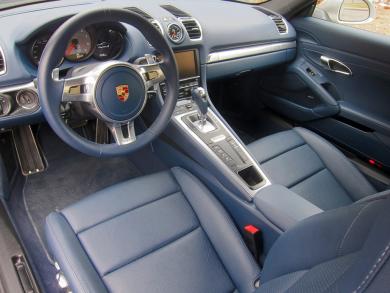 2014 Porsche Cayman S front seats & dashboard