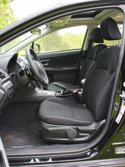 2014 Subaru XV Crosstrek front seats