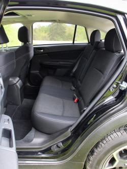 2014 Subaru XV Crosstrek rear seats