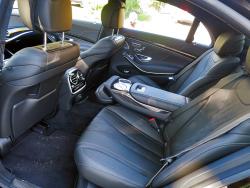 2014 Mercedes-Benz S 550 4Matic rear seats