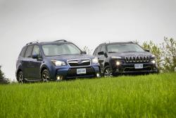 2014 Jeep Cherokee Limited vs 2014 Subaru Forester XT