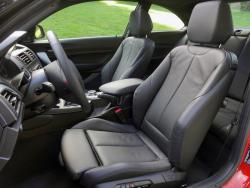 2014 BMW 228i front seats