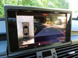 2014 Audi A6 TDI parking aid - composite view