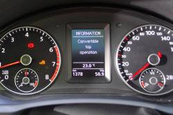 2014 Volkswagen Eos Highline gauges