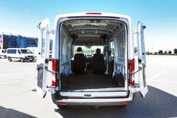 2014 Ford Transit cargo area
