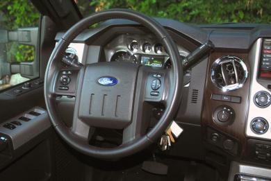 2015 Ford F-350 4x4 Crew Cab steering wheel