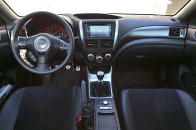 2011 Subaru WRX STI dashboard