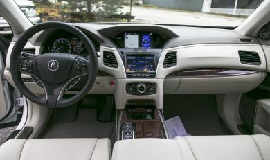 2015 Acura RLX Sport Hybrid SH-AWD dashboard
