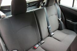 2015 Nissan Micra rear seats