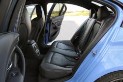 2015 BMW M3 rear seats