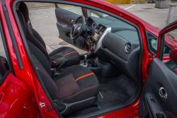 2015 Nissan Versa Note SR front seats