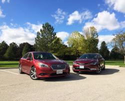 2015 Chrysler 200 vs Subaru Legacy