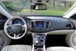 2015 Chrysler 200C AWD dashboard