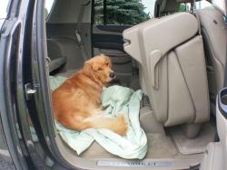 2015 Chevrolet Suburban LTZ 4WD third row space with second row folded