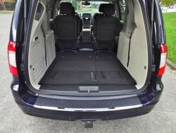 2015 Chrysler Town & Country Limited cargo area with third row stowed