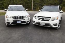 2015 BMW X3 xDrive28d vs Mercedes-Benz GLK 250 Bluetec