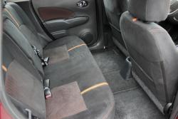 2015 Nissan Versa Note SR rear seats