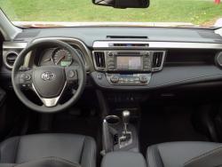 2015 Toyota RAV4 AWD Limited dashboard