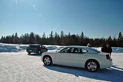 Traction 2006: Dodge Charger (foreground) and Dodge Magnum
