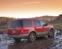 2003 Ford expedition crash test #1