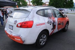 The BC Lions' Nissan Rogue