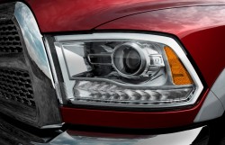 2013 Ram HD halogen projector headlamp and LED markers