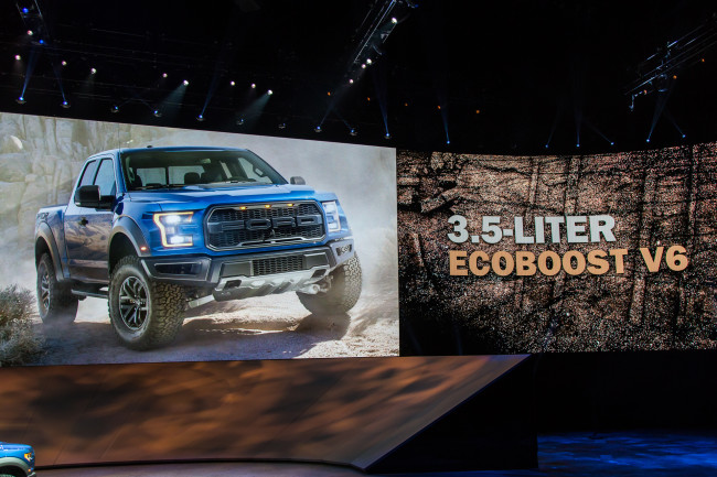 Ford Raptor Reveal at NAIAS