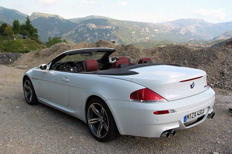 BMW 6 Cabrio White